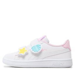 

Снікерcи Puma Smash V2 Mermaid V Ps 391898 01 Puma White/Pink/Yellow/Blue, Білий