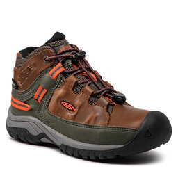Keen Trekkingi Keen Targhee Mid Wp 1026299 Dark Earth/Forest Night