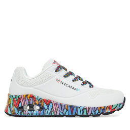 Skechers Αθλητικά Skechers Skechers Uno - Ravaged Love 177918/WMLT Λευκό