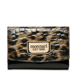 Monnari Голям дамски портфейл Monnari PURIMP0-24Z-PUR0171-KM20D000-R00 Черен
