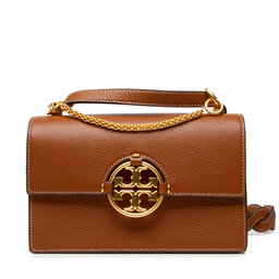 Tory Burch Borsetta Tory Burch Miller Small Flap 88208 Light Umber 905