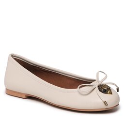 Kurt Geiger Балеринки Kurt Geiger Eagle Ballerina 9790641109 Bone