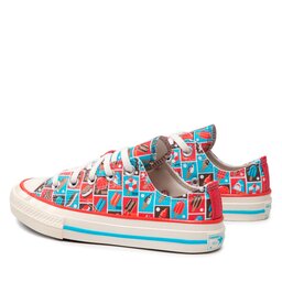 

Кеди Converse Chuck 70 Ox A00519C Soft Red/Baltic Blue/Egret, Кольоровий