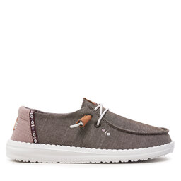 Hey Dude Półbuty Hey Dude Wendy Chambray Boho 40729-001 Brązowy