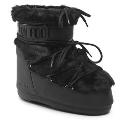 Moon Boot Cizme de zăpadă Moon Boot Icon Low Faux Fur 14093900001 Black