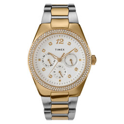Timex Часовник Timex TW2V80300 Златист