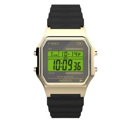 Timex Часовник Timex T80 TW2V41000 Black/Gold
