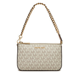 Michael Kors Дамска чанта Michael Kors Jet Set 32F1GJ6W6B Бежов