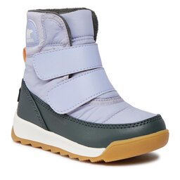 Sorel Śniegowce Sorel Childrens Whitney™ Ii Strap Wp NC3919-580 Twilight/Grill
