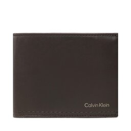 Calvin Klein Didelė Vyriška Piniginė Calvin Klein Duo Stitch Trifold 10Cc W/Coin L K50K510325 GE7