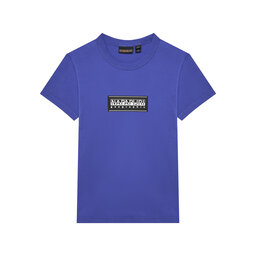 Napapijri Napapijri Majica S-Chamois NP0A4HYL M Modra Regular Fit