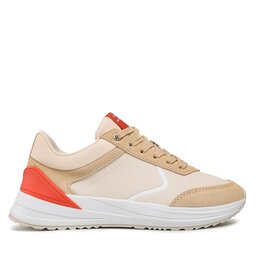 

Снікерcи Tommy Hilfiger Runner With Heel Detail FW0FW06621 Sugarcane AA8, Бежевий