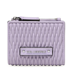 KARL LAGERFELD Малък дамски портфейл KARL LAGERFELD 230W3236 Pastel Lil