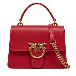 PINKO Handtasche PINKO Love One Top Handle Mini Light PE 25 PLTT 100071 A0F1 Rot