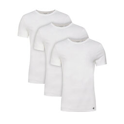 Calvin Klein Underwear Calvin Klein Underwear 3 marškinėlių komplektas LV00NB4051 Balta Regular Fit