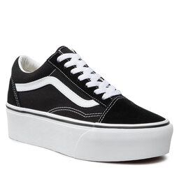 Vans Гуменки Vans Old Skool Stac VN0A7Q5M6BT1 Suede/Canvas Black/True W