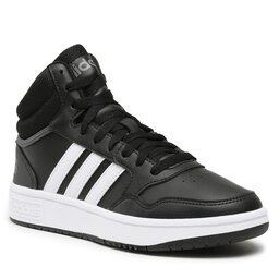 adidas Chaussures adidas Hoops 3.0 Mid Classic Vintage Shoes GW3020 Noir