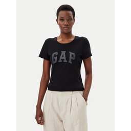 Gap Gap Marškinėliai 729555-06 Juoda Regular Fit