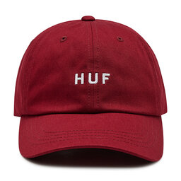

Бейсболка HUF Essentials OG Logo Cv 6 HT00345 Bloodstone, Бордовий