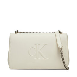 Calvin Klein Jeans Torebka Calvin Klein Jeans Sculpted Ew K60K612727 Écru