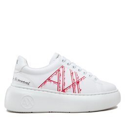 

Снікерcи Armani Exchange XDX107 XV584 K520 Op.White/Red, Білий