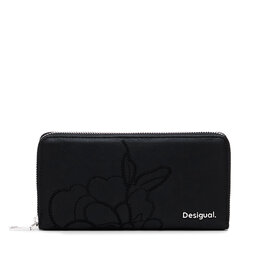 Desigual Velká dámská peněženka Desigual Keller Fiona 24WAYP06 Černá