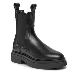 Gant Kotníková obuv s elastickým prvkem Gant Zandrin Chelsea Boot 27551400 Black