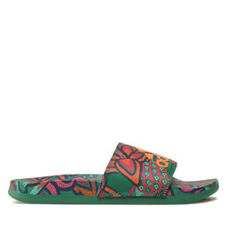 

Шльопанці adidas adilette Comfort GX4302 Bold Green/Signal Orange/Vivid Berry, Зелений