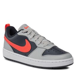 Nike Обувки Nike Court Borough Low Recraft (GS) DV5456 003 Lt Smoke Grey/Bright Crimson
