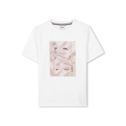 BOSS BOSS T-Shirt J52036 D Weiß Regular Fit