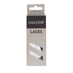 Coccine Κορδόνια παπουτσιών Coccine SZNUROWADŁA 90 cm P7 BAWEŁNIANE v.AZ Λευκό