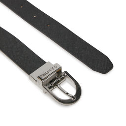 

Жіночий ремінь Calvin Klein Round Reversible Belt Saffiano K60K611923 Ck Black/Sand Pebble BEH, Écru
