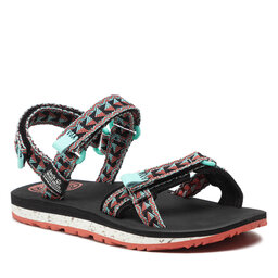 Jack Wolfskin Σανδάλια Jack Wolfskin Outfresh Sandal W 4039461 Black/Aquamarine