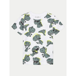 Coccodrillo Coccodrillo T-Shirt WC5143217VBA Λευκό Regular Fit