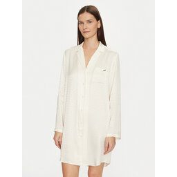 BOSS BOSS Nočna srajca 50535756 Bela Regular Fit