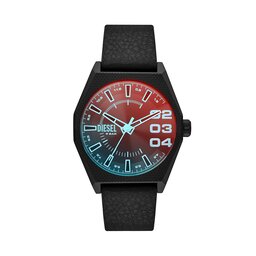 Diesel Zegarek Diesel Double Scraper DZ2175 Black/Black