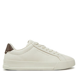 Tommy Hilfiger Snīkeri Tommy Hilfiger Th Court Best Tumbled Lth FM0FM05324 Bēšs