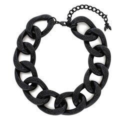 

Намисто Patrizia Pepe 2JB373/M031-J3X4 Total Black Crystal, Чорний