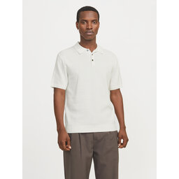 Jack&Jones Jack&Jones Polo Cooper 12271483 Λευκό Regular Fit