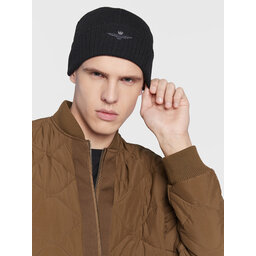 Aeronautica Militare Cepure Aeronautica Militare Cuffia 222CU051L449 Jet Black 34300