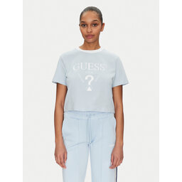 Guess Guess Футболка V5GI18 I3Z14 Блакитний Boxy Fit