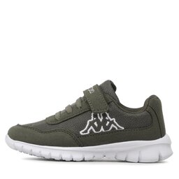 

Снікерcи Kappa 260604K Army/White 3110, Зелений