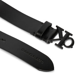 

Жіночий ремінь Calvin Klein Jeans Round Mono Pl Lthr Belt 30Mm K60K611490 Black BEH, Чорний