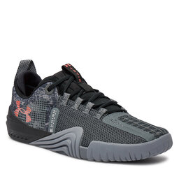 Under Armour Обувки Under Armour Ua Tribase Reign 6 Q1 3027352-400 Gray Void/Pitch Gray/Rush Red
