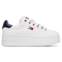

Снікерcи Tommy Jeans, Білий