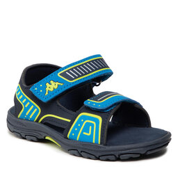 Kappa Sandaler Kappa 260864K Navy/Lime 6733