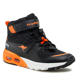KangaRoos Bakancs KangaRoos Kx-Hydro 18598 000 5075 S Jet Black/Neon Orange