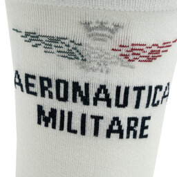 

Високі чоловічі шкарпетки Aeronautica Militare 231CZ011L499 Off White 73062, Білий