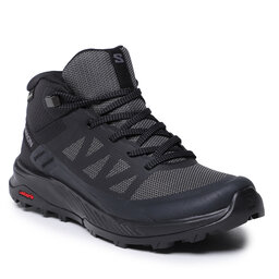 Salomon Chaussures de trekking Salomon Outrise Mid Gtx W L47160500 Black/Black/Ebony