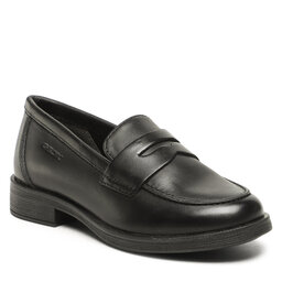 Geox Мокасини Geox Jr Agata D J3449D 00043 C9999 M Black